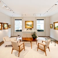 Image 6 of Fauteuils FOX chiné beige et crème