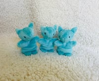 Image 1 of Light Blue Cat Plush