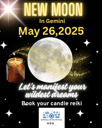 new moon candle reiki 05/26