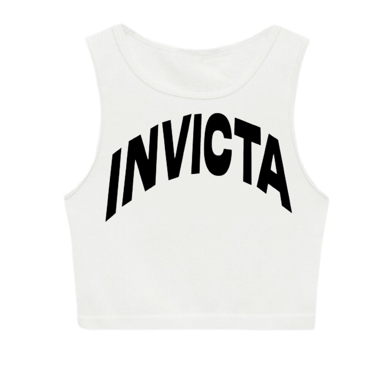Image of IVC Noir Cropped Tank Top