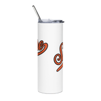 Image 1 of Smaltimore White Stainless Steel Tumbler