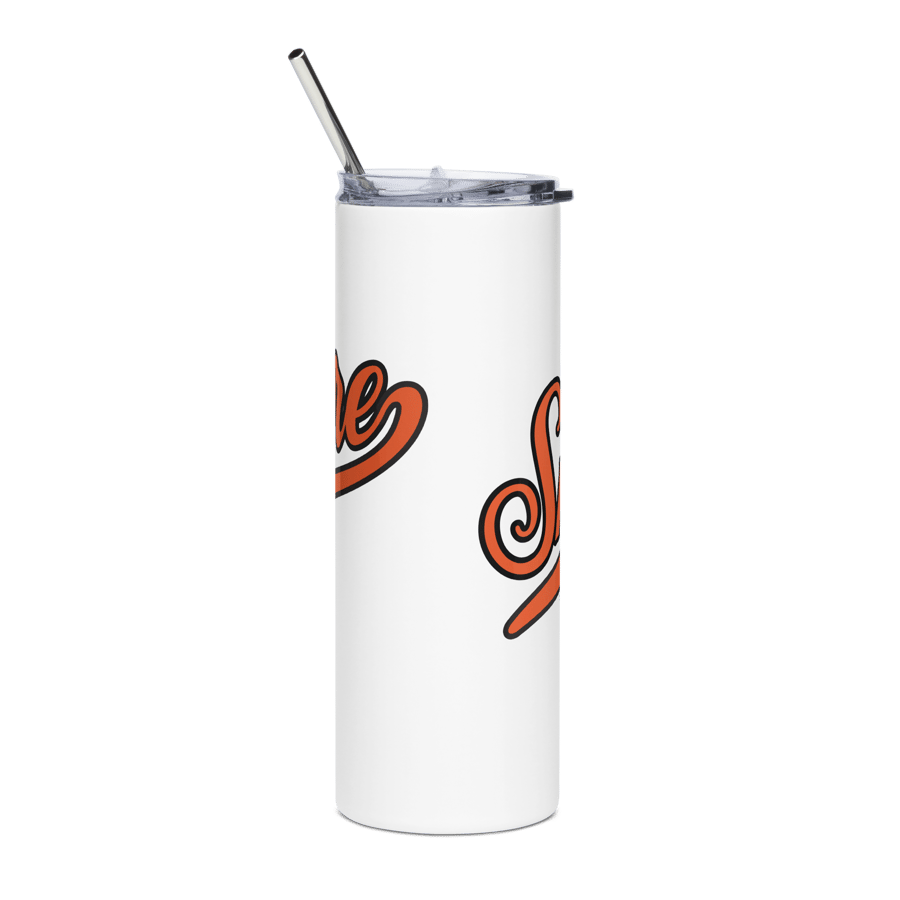 Image of  Smaltimore Baltimore White Stainless Steel Tumbler