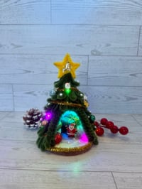Image 1 of Light-Up Christmas Tree House