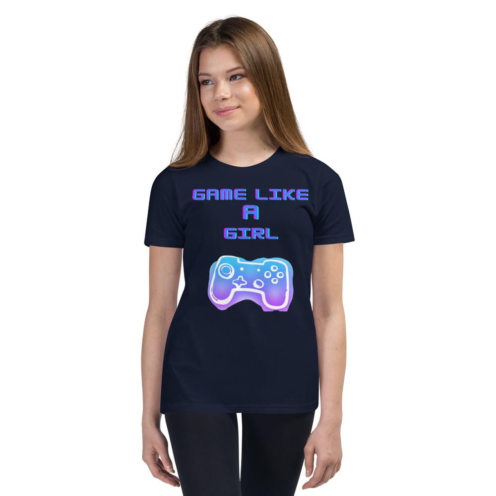 Image of Youth Game Like a Girl T-Shirt