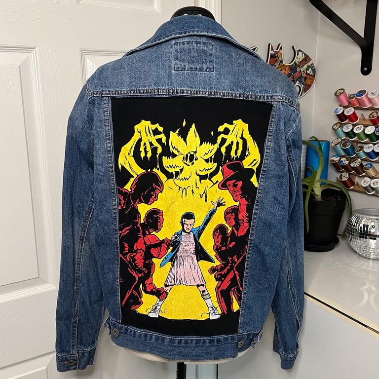 Even Stranger Things Denim Jacket