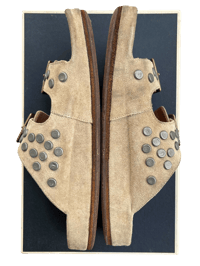 Image 4 of Miharayasuhiro Studded "Birkenstock" Sandals - 9.5