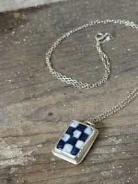 Image 1 of Porcelain silver necklace 2