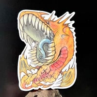 Buff Dragon Sticker