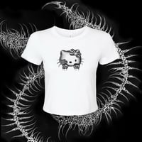 Hello Kitty Claws Baby Tee (White) Pre Order*