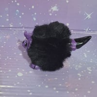 Image 2 of Black purple fox Fluffenscale 