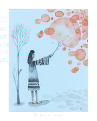 Image 1 of “an Unwelcome Advance” print