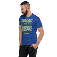 Image 12 of God Would Do The Right Thing Fitted Short Sleeve T-shirt