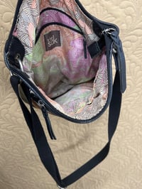 Image 5 of THE SAK genuine leather tri color block crossbody bag 