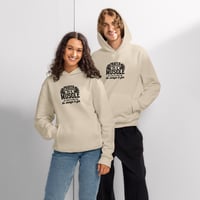 Image 5 of Unisex Oversized heavyweight hoodie (Prayer is a Muscle)