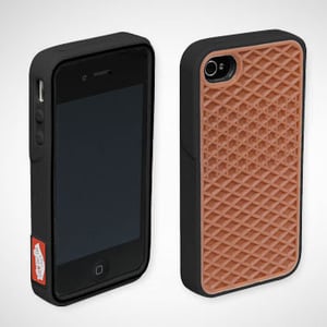 Image of Vans Waffle Sole iPhone Case - Black