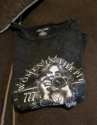 Image 4 of Women in the pit short sleeve women’s tee shirts!