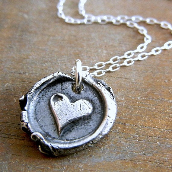 Image of Handmade Wax Seal Necklace