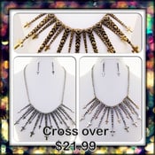 Image of Cross over Necklace 