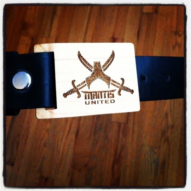 Image of Mantis Pirate Flag belt buckle