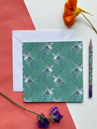 Image 1 of Trailing Jellies Greeting Card