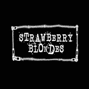 Image of Strawberry Blondes Zip Logo Strip Patch