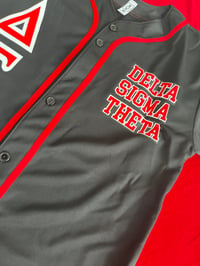 Image 5 of Black Baseball Jersey