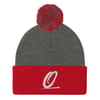 Olympia Logo Pom-Pom Beanie