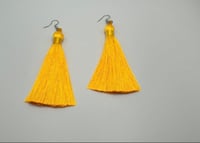 Image 8 of Long tassle earring (deep edition) 