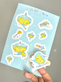 Image 2 of unimaid sticker sheet