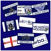 West Brom Sticker Bundle