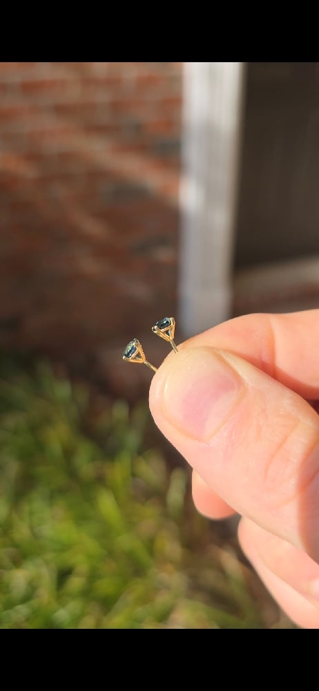 Image of Gemstone earings 