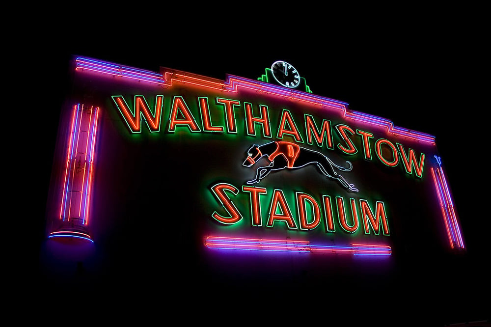 Image of Stadium Facade at Night, 2008