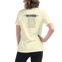 Image 13 of Women's Relaxed T-Shirt Reverb tour tshirt 