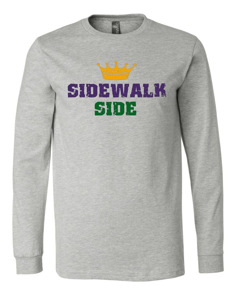 Image of "Sidewalk Side" Long Sleeve Tee