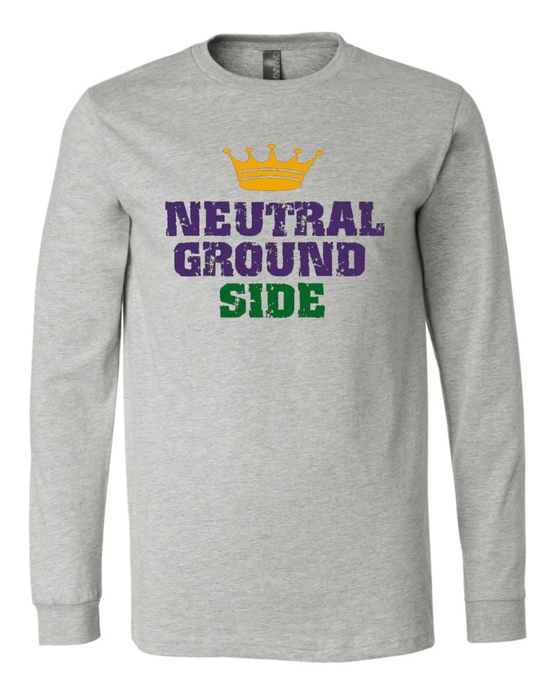 Image of "Neutral Ground Side" Long Sleeve Tee