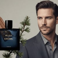 Image 5 of BLEU DE CHANEL Men's Eau De Parfum Spray 3.4oz / 100ML – Long-Lasting Luxury EDP Cologne For Men
