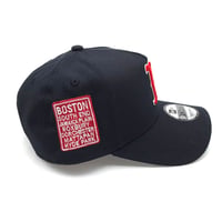 Image 1 of Boston Red Sox 9Forty A-Frame x Neighborhood Framework Collection (Sidepatch) Navy/Red/White