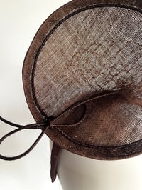 Image 2 of Chocolate brown headpiece 