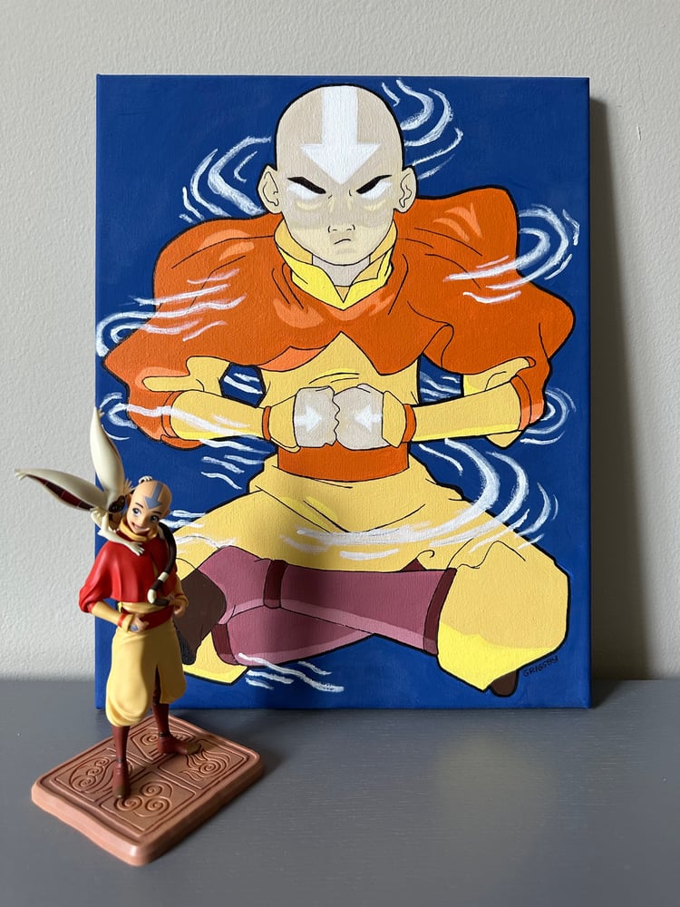 Image of Aang Avatar State