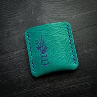 Image 3 of CLAVITO COIN SLIP - TURQUOISE