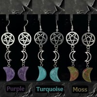 Image 3 of "Sacred Moon" Earrings