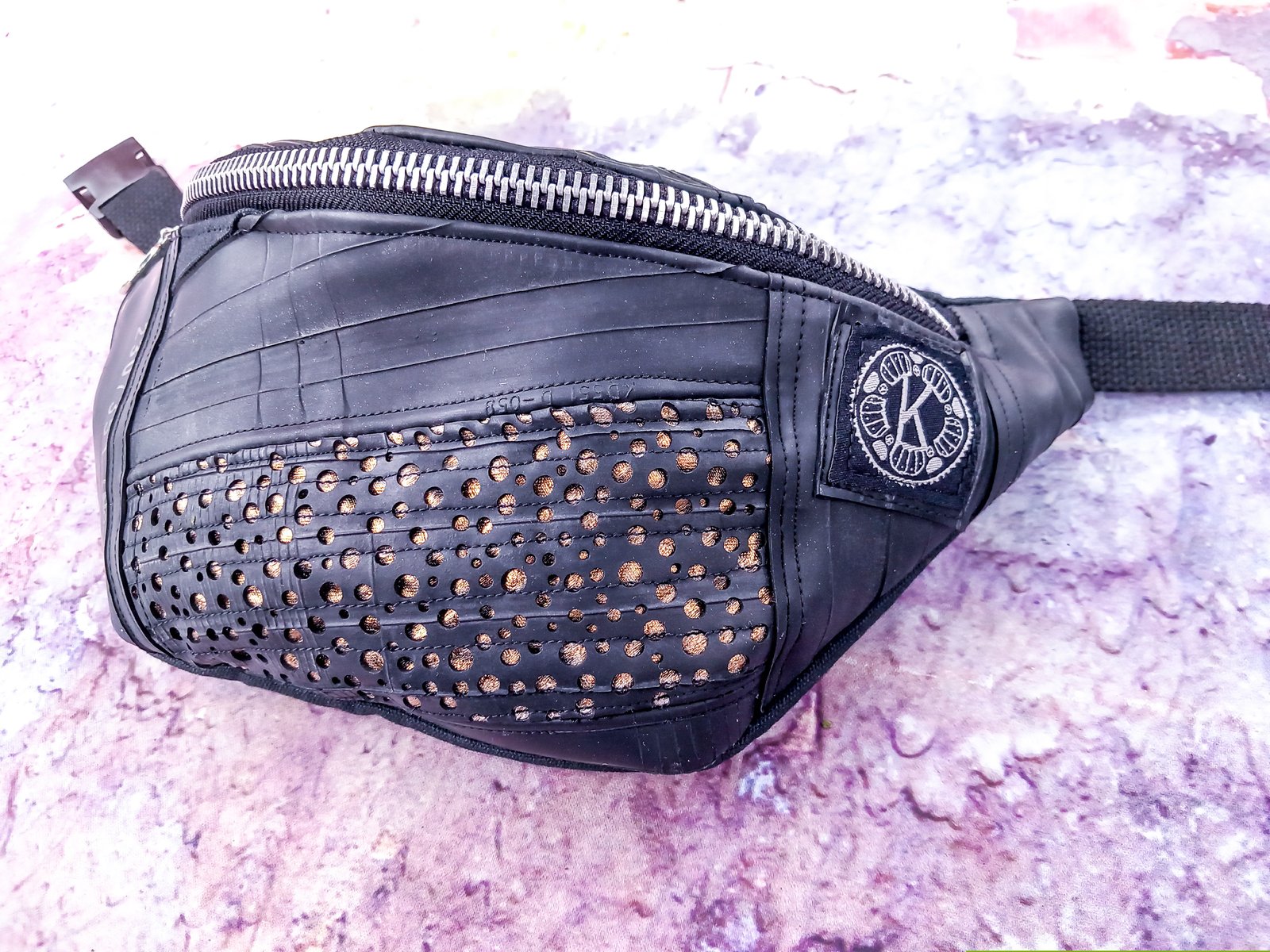 GOLD LACE HIP BAG KatriK Design