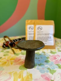 Image 1 of matcha shino incense burner set