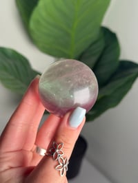 Image 3 of RAINBOW FLUORITE SPHERE -CHINA- P