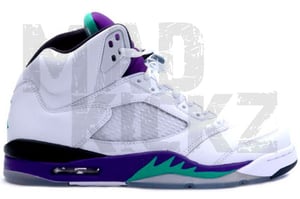 Image of Air Jordan 5 (V) "Grape"