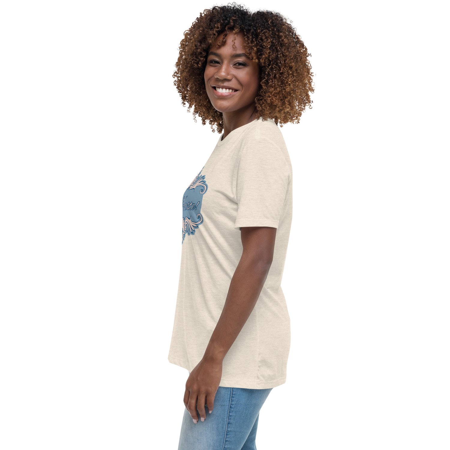 Image of Women's Relaxed T-Shirt Make haste! Bridgerton inspired 