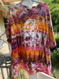 Image 1 of 3XL Godzilla Be Gay Do Crime Tie Dye Shirt M15