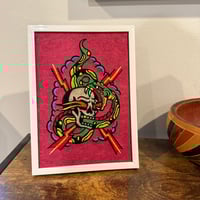 Image 3 of Snake Skull Embroidery