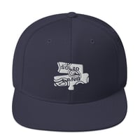 Image 5 of White Paisley Logo Snapback 2