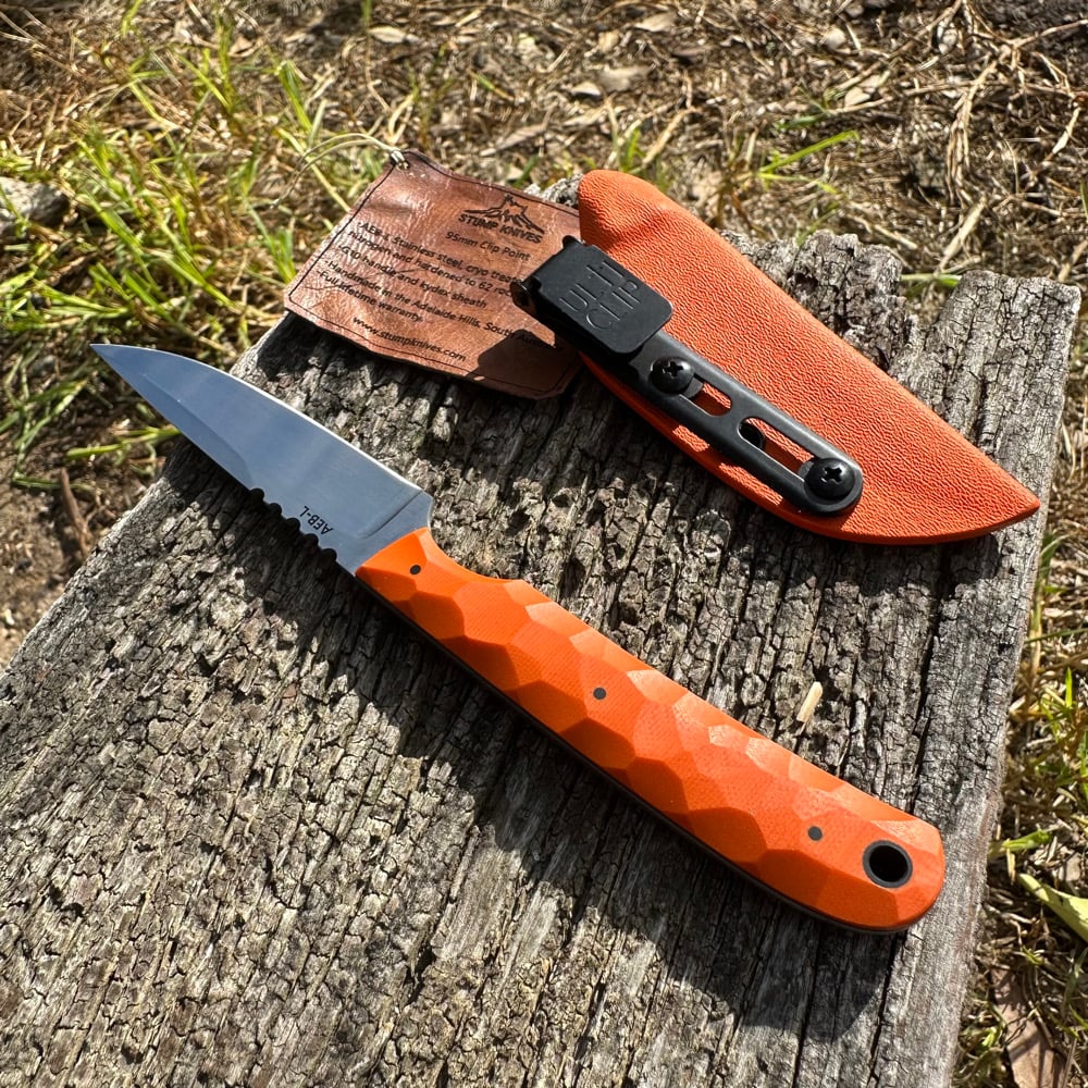 Image of 95mm Clip Point AEB-L G10